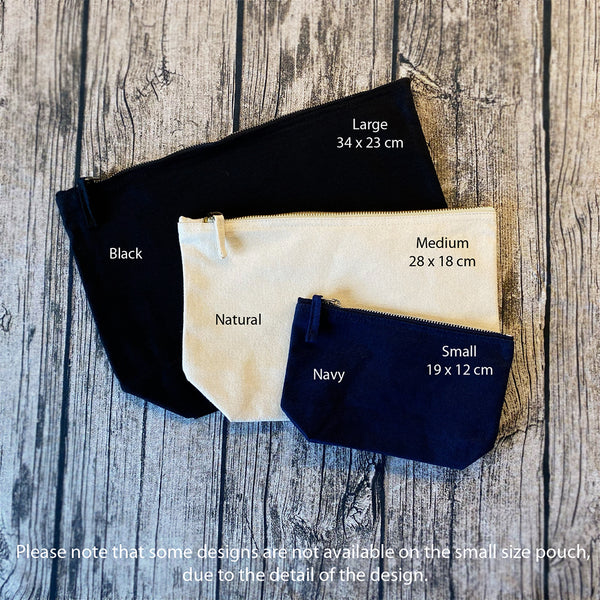 Best Daddy Est. Pouch - Best Daddy Washbag - Beard Grooming Pouch - Fathers Day Gift - Dads Washbag