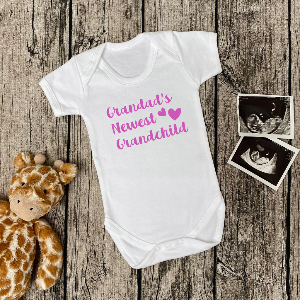 Personalized Baby Girl Name Bodysuit, Newborn Baby Girl Coming Home Outfit,  Baby Pregnancy Announcement Shirt, Silver Glitter Toddler Shirt 