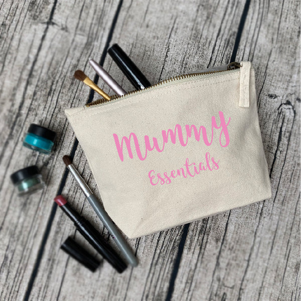 Personalised Mummy Essentials Pouch