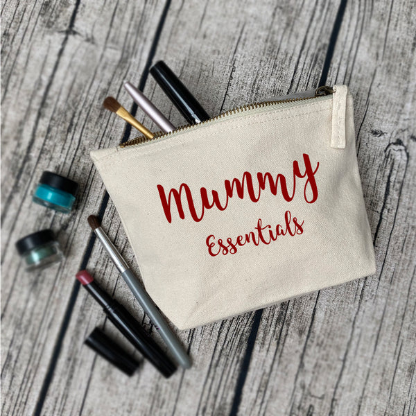 Personalised Mummy Essentials Pouch