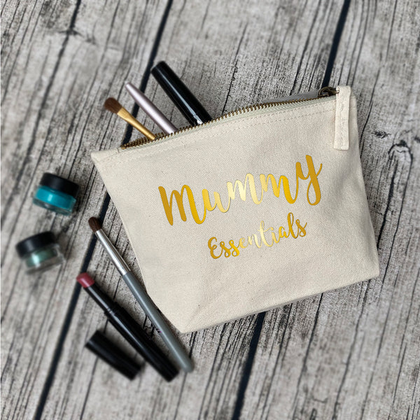 Personalised Mummy Essentials Pouch