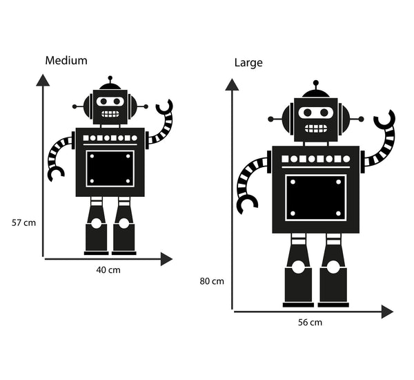 Robot Wall Sticker - Child’s Bedroom - Playroom