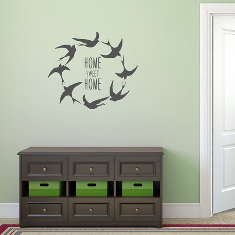 Home Sweet Home Family Wall Sticker