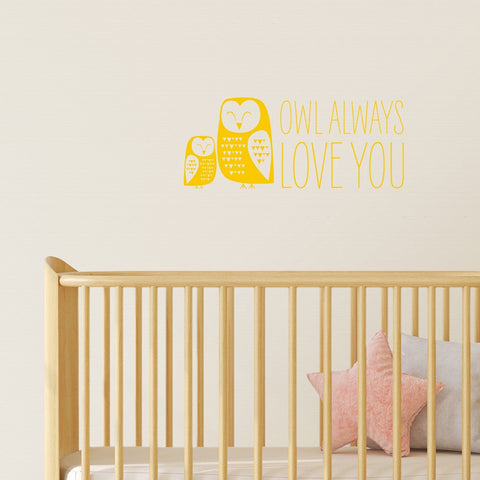 Owl Always Love You Wall Stickers