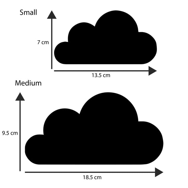 Frosted Cloud Window Stickers - Privacy Glass Stickers