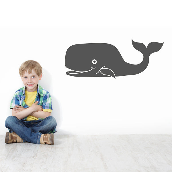 Ocean Whale - Children's Room Wall Sticker