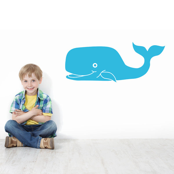 Ocean Whale - Children's Room Wall Sticker