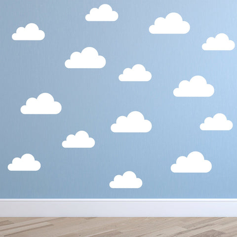 Set of Clouds Wall Stickers