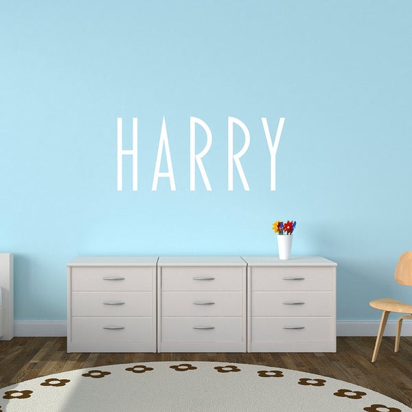 Personalised Child's Name Wall Stickers - Blakely Name Font