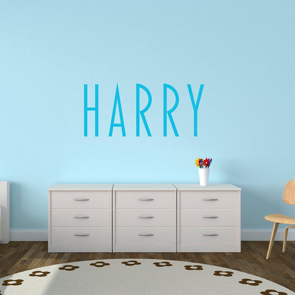 Personalised Child's Name Wall Stickers - Blakely Name Font