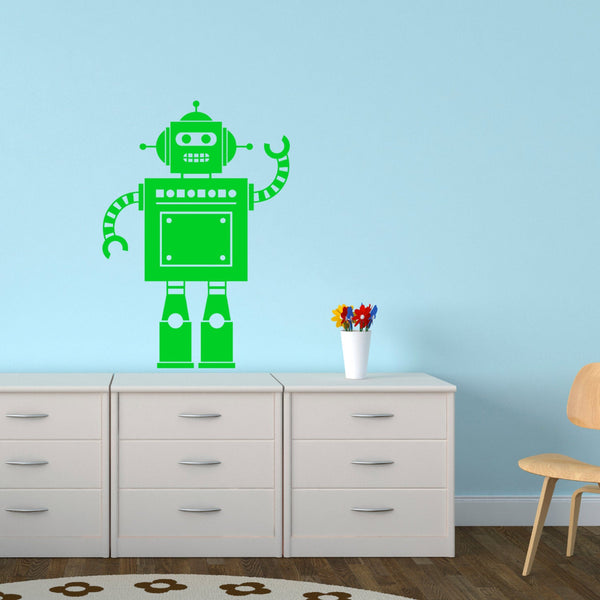 Robot Wall Sticker - Child’s Bedroom - Playroom